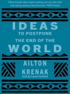 Ideas to Postpone the End of the World - Audiobook